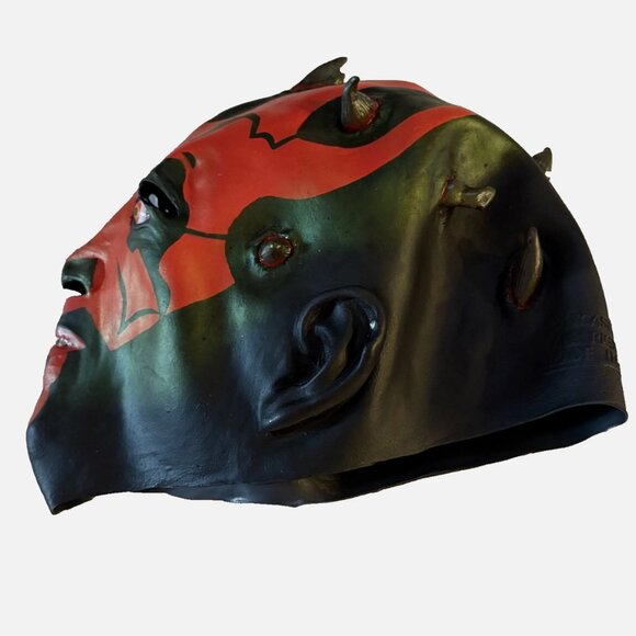 Darth Maul Halloween Mask - Picture 3 of 6